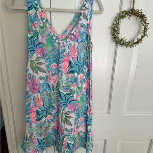 Lilly Pulitzer Colorful Floral Mini Dress